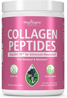 Physician's CHOICE Collagen Peptides Powder Review - Boost Hair, Skin, Joints